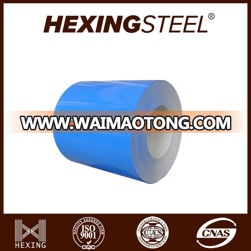 Hexing galvanized steel sheet price in india for Ral5012 PPGI coil